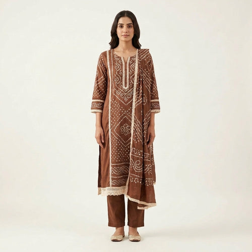 SutraLuxe Kurti Set
